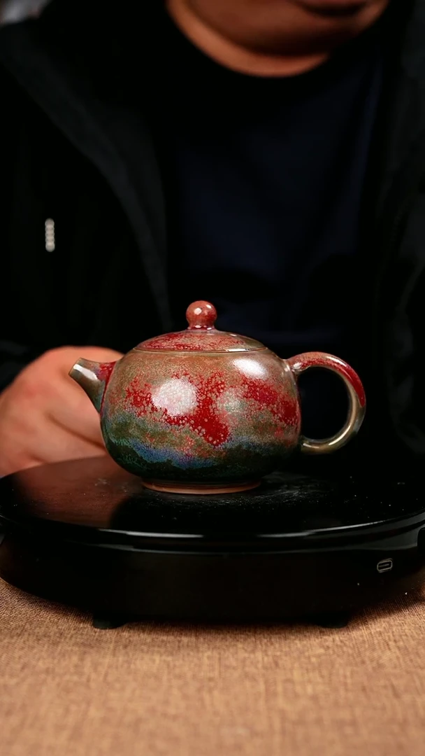 【闪购商品】59#省工一级品原矿钧瓷炉钧釉西施壶