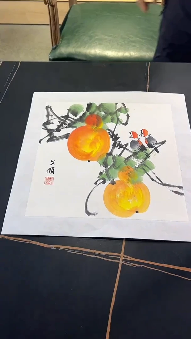 国画刘娟国画作品1