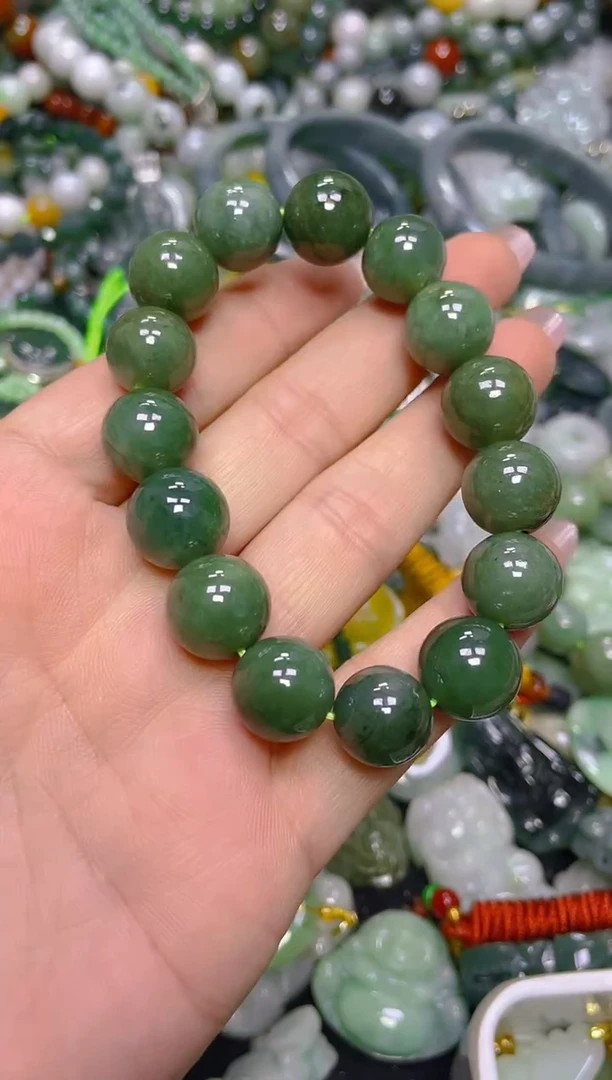 颈饰未镶嵌翡翠13MM