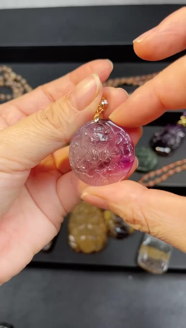 未镶嵌颈饰水晶【百晶灵儿】定制款