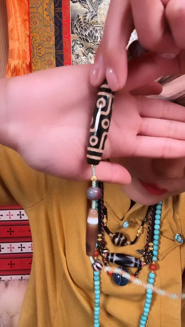 非金属无藏地藏族藏珠串