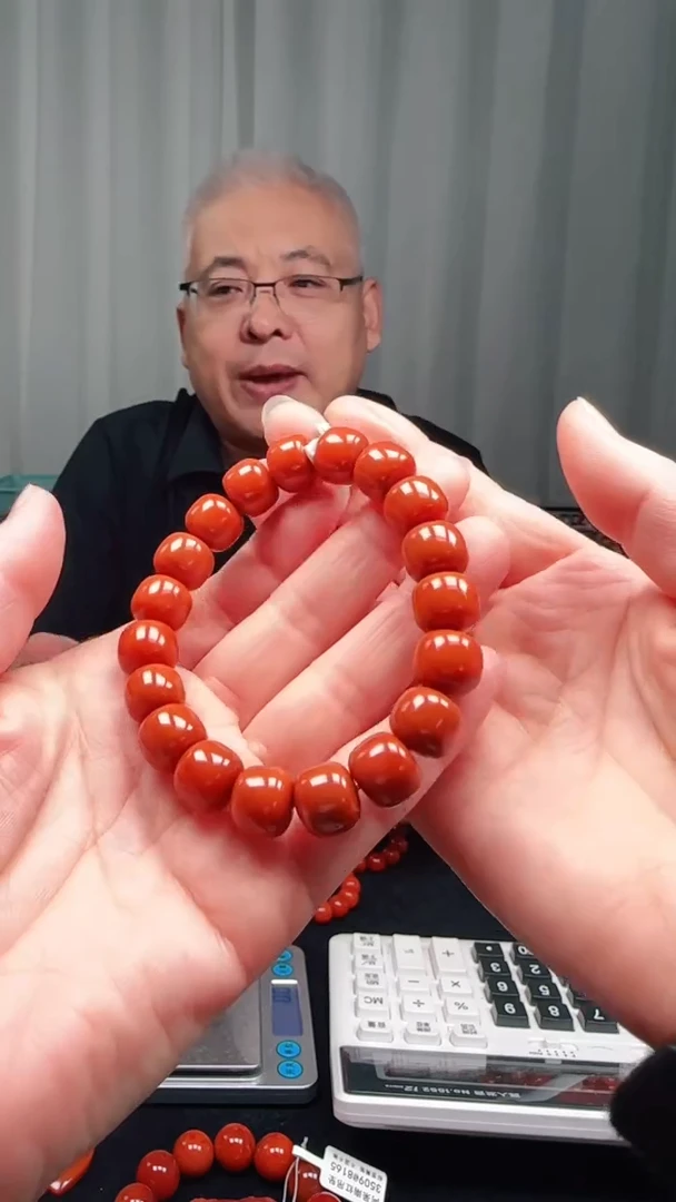 未镶嵌多样性发一件南红玛瑙12mm瓦西精工老型单圈