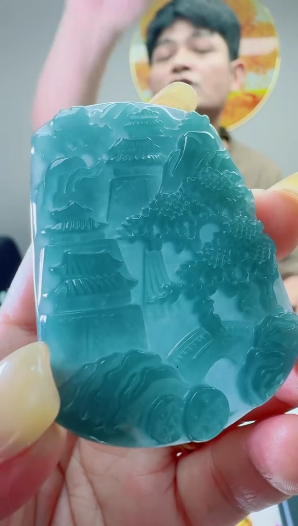 翡翠未镶嵌颈饰多样性随机发其一