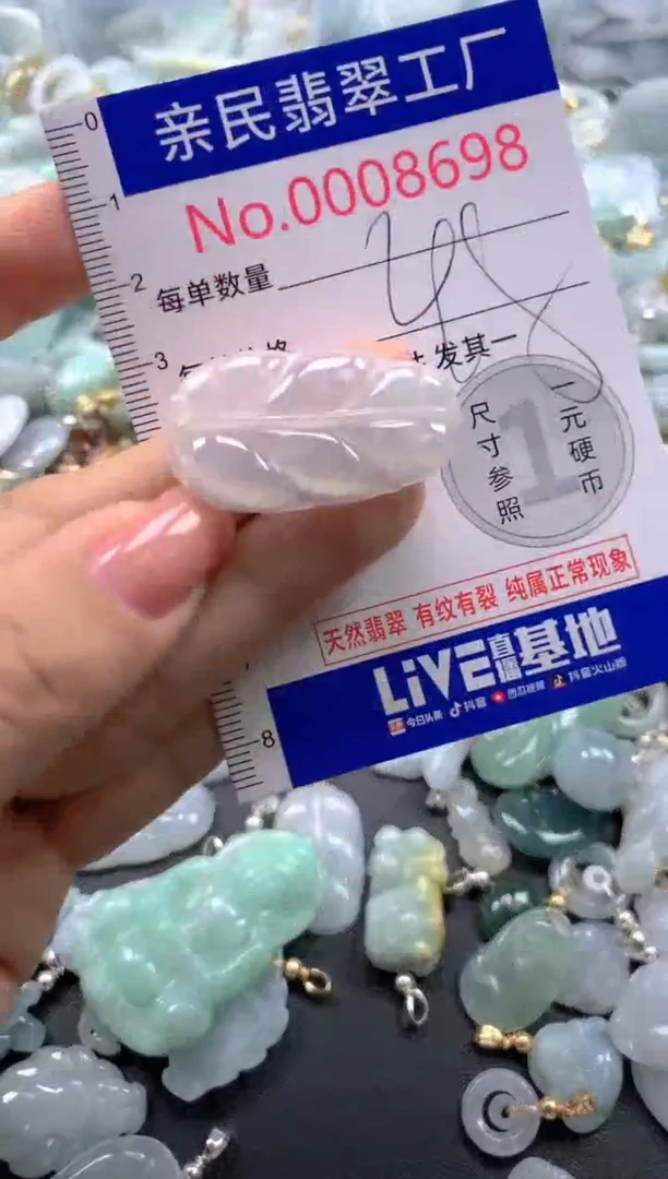 颈饰未镶嵌翡翠8698