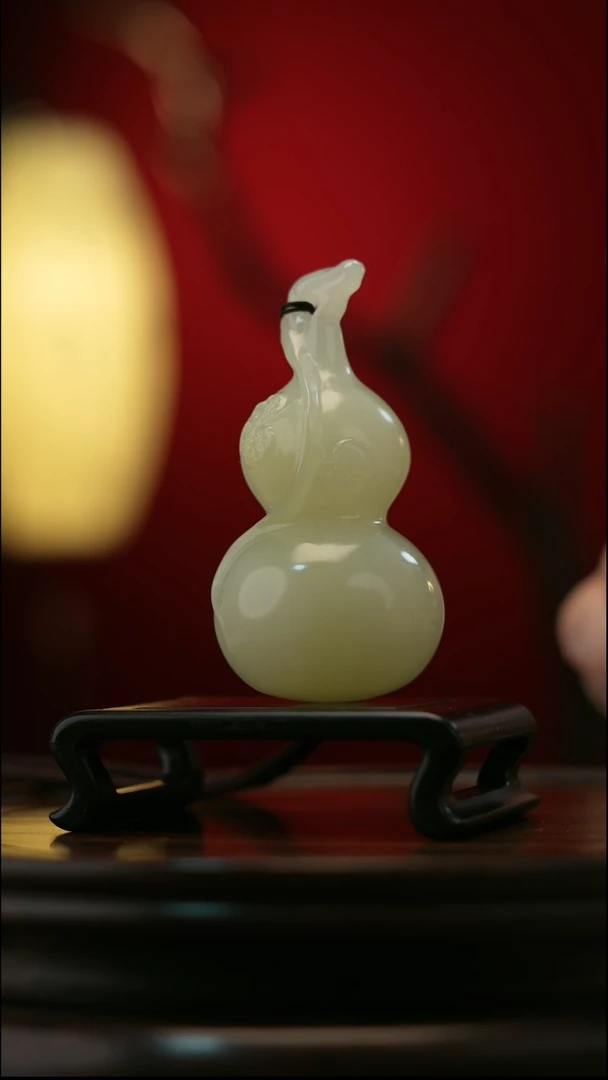 玉【福禄】天然玉石摆件