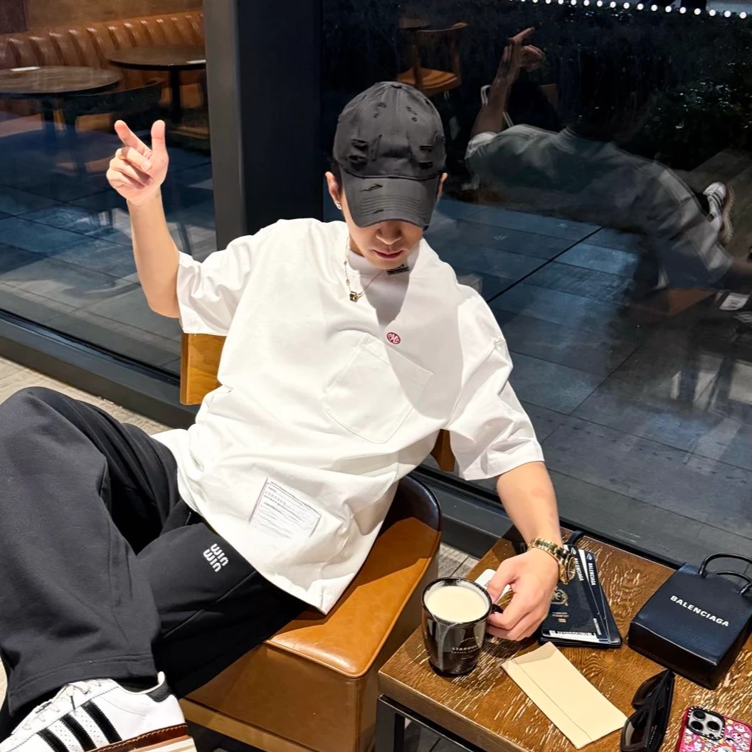 宽松【贴标短袖】男女同款D28021