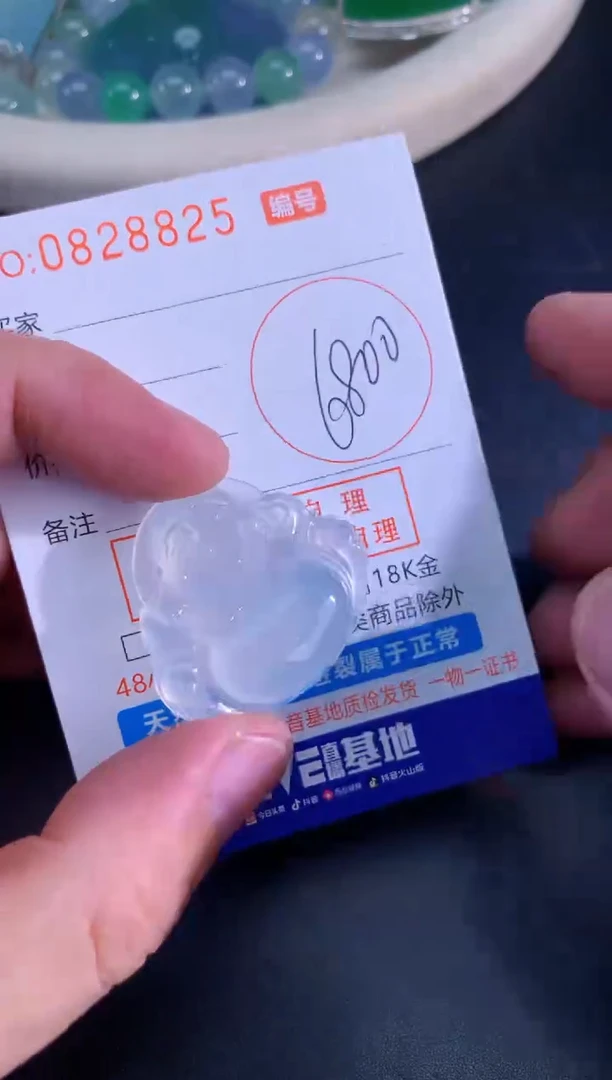 颈饰未镶嵌翡翠天然A货翡翠