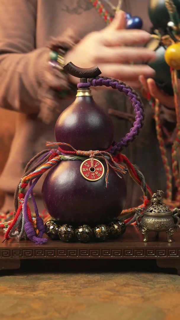 467大漆一物一拍记葫堂出品【不带手串】