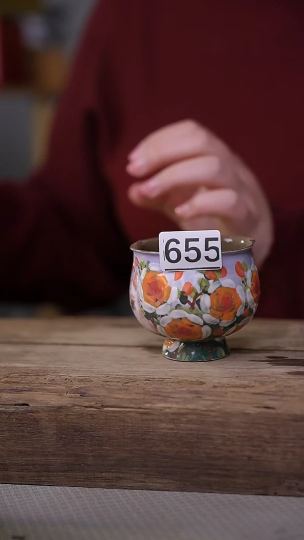 【闪购商品】瓷片油画风·彩绘·设计师石一款