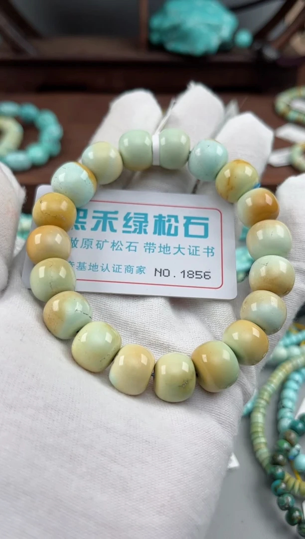 未镶嵌绿松石松石1856