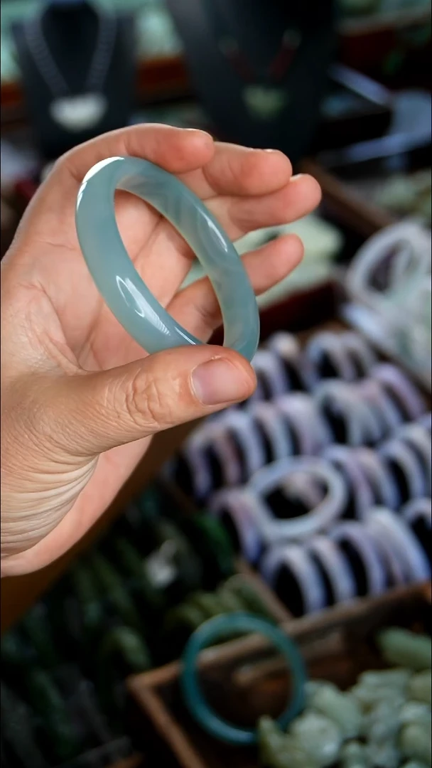 未镶嵌镯子玛瑙/玉髓008   54.6