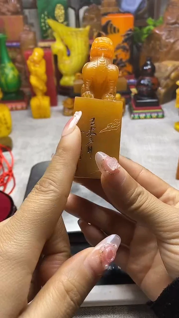 寿山石印石纯天然石料