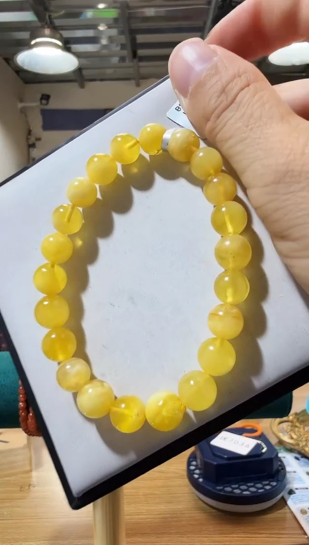 手链蜜蜡未镶嵌优0154 约8mm