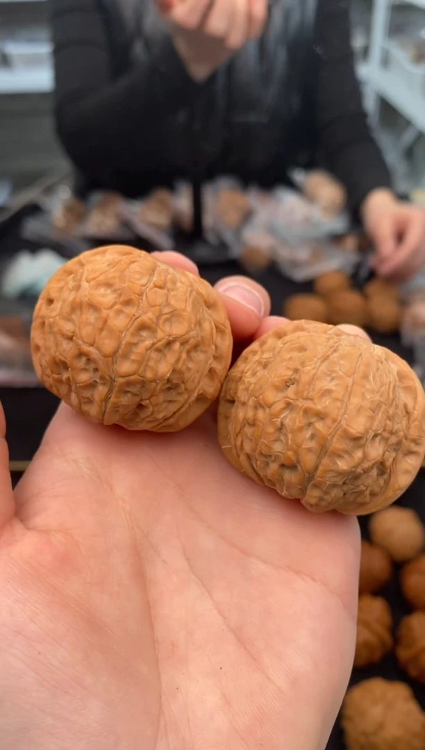 【闪购商品】文玩核桃把件乾隆磨40-u184