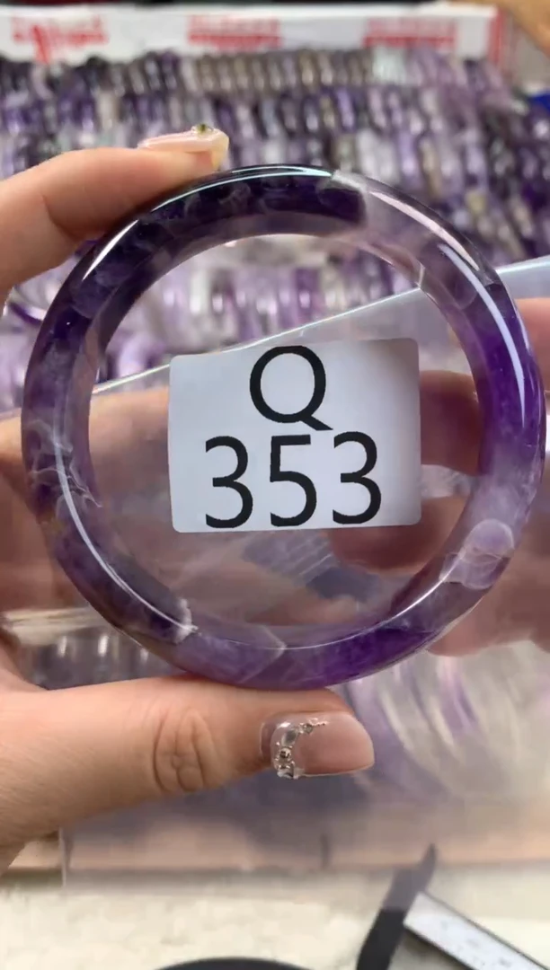 【闪购商品】水晶水晶手镯Q未镶嵌353-61