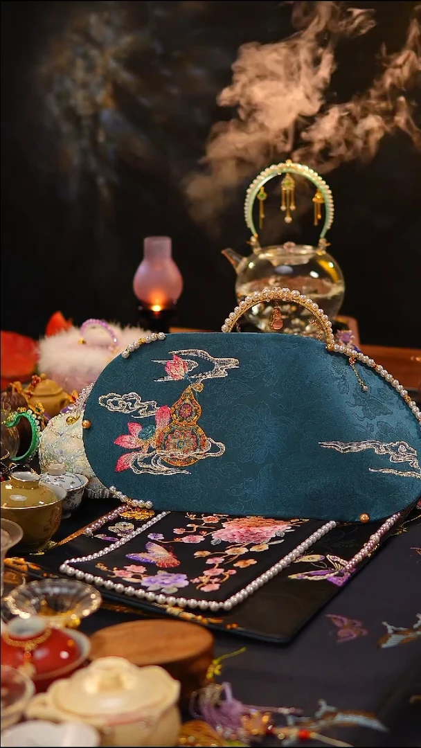 067茶席茶席40x20cm