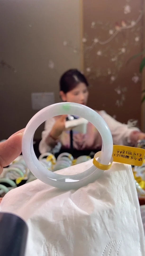 未镶嵌手镯翡翠圈口x51.6