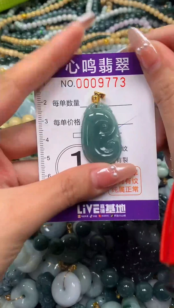 颈饰未镶嵌翡翠闪购009773