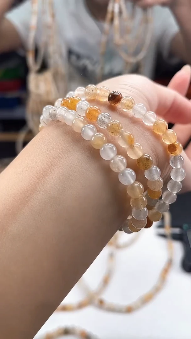 项链未镶嵌石英质玉时尚百搭男女款多样发货其一