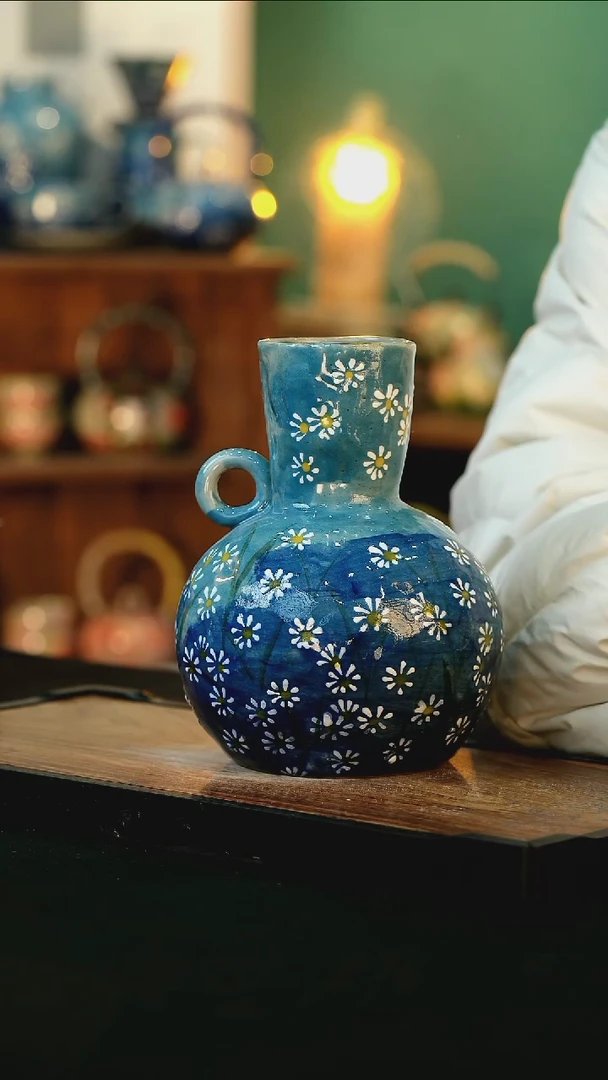 【闪购商品】杯手绘心瓷陶瓷浮力