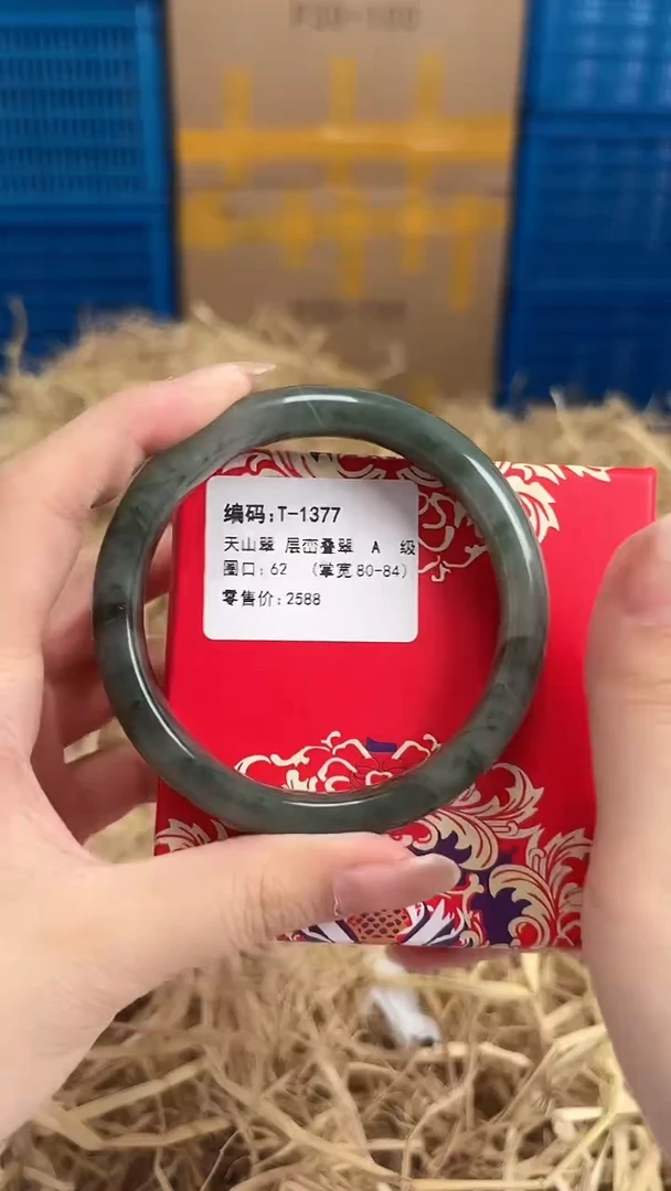 未镶嵌手镯石英质玉T-1377