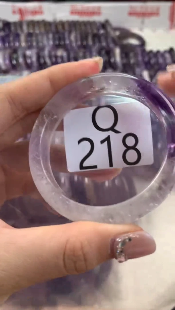 【闪购商品】水晶水晶手镯Q未镶嵌218-51
