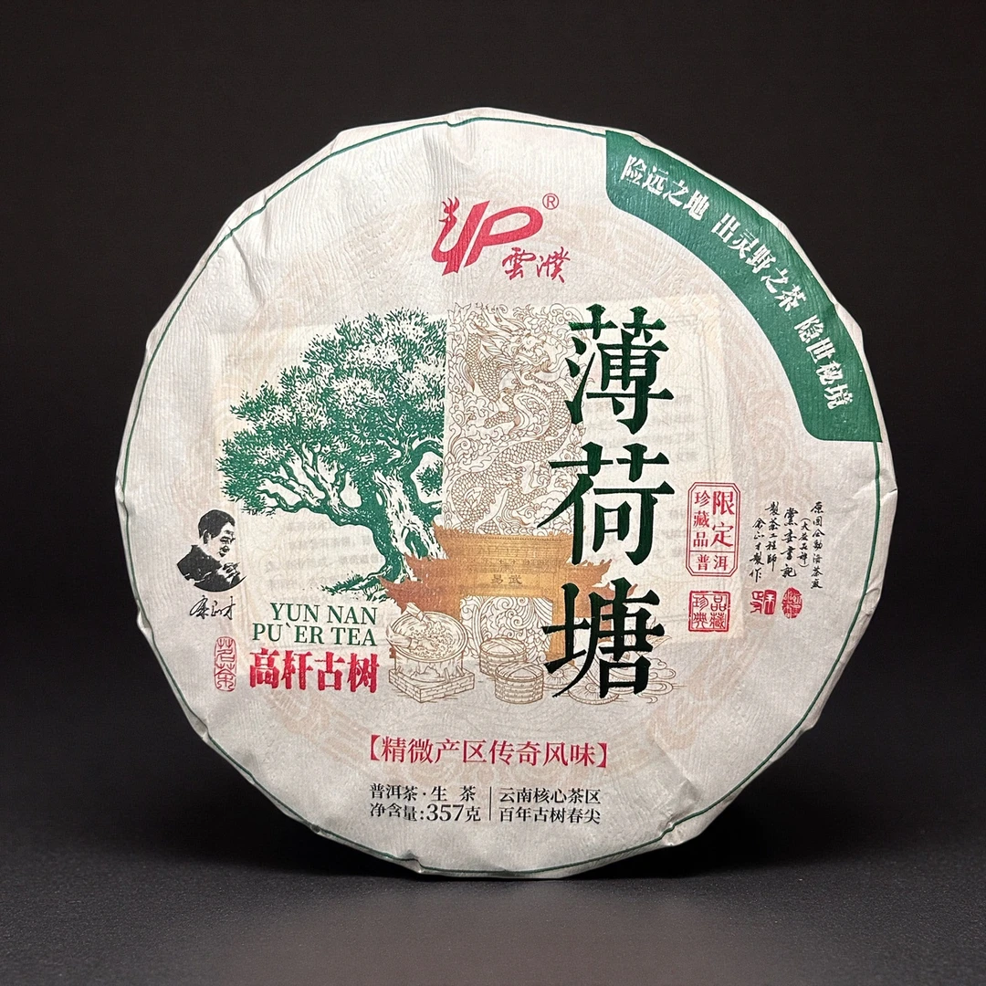 小师妹 余正才 23年薄荷塘高杆古树 普洱生茶