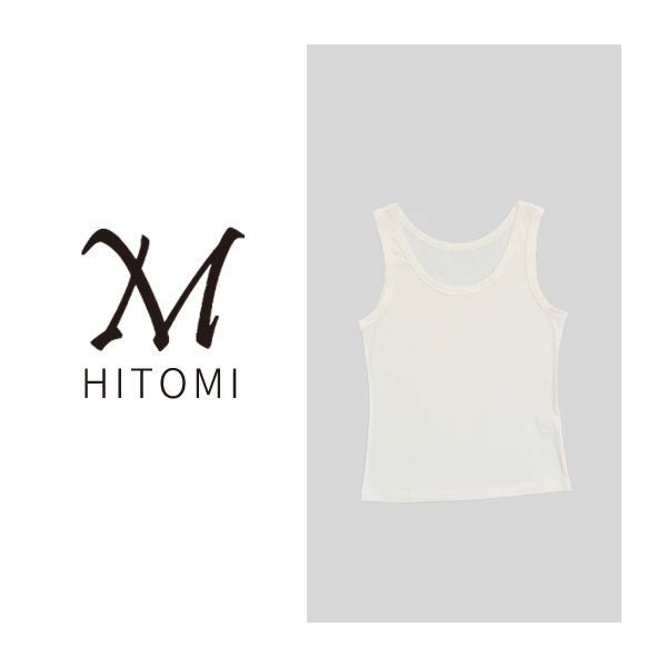 【米儿精选】HITOMI醋酸蚕丝吊带背心2602