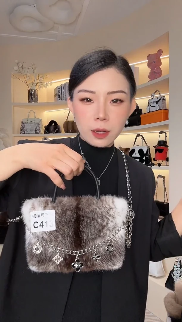 水貂毛【闪购商品】女包C413