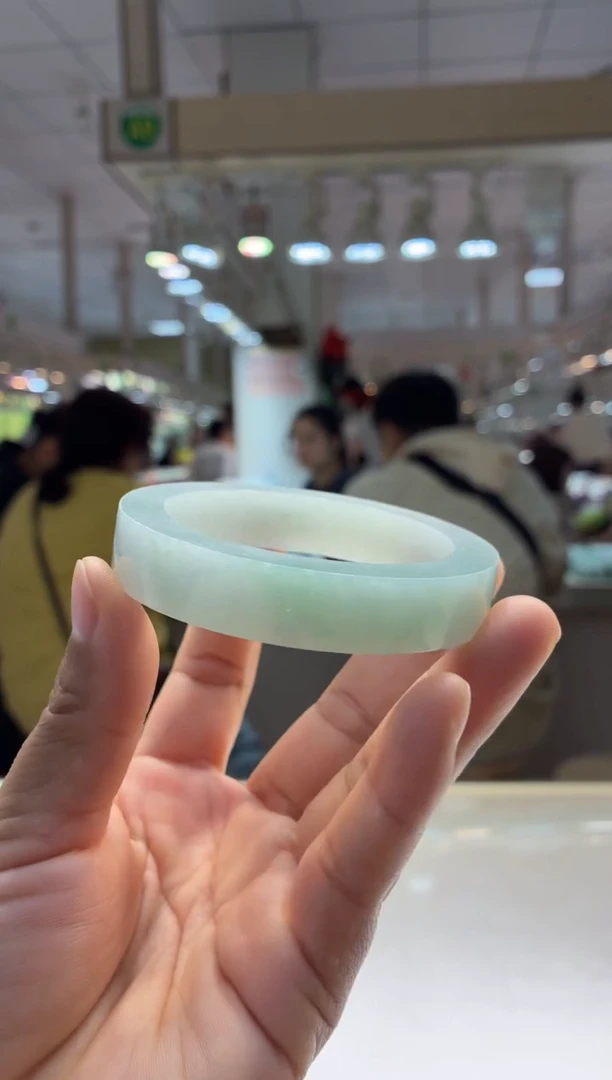 未镶嵌手镯定制定制翡翠56圈