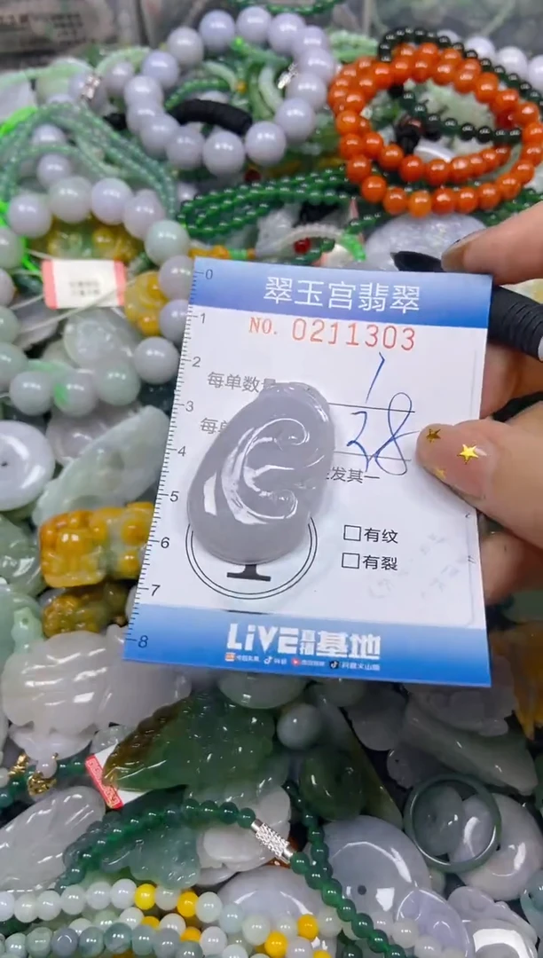 颈饰未镶嵌翡翠闪购C0211303