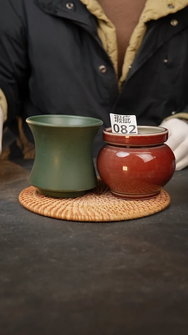 【闪购商品】瓷片082泥泥手工花盆