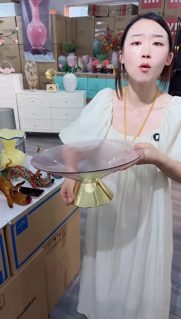 有机玻璃昕洋花瓶花器P-早16