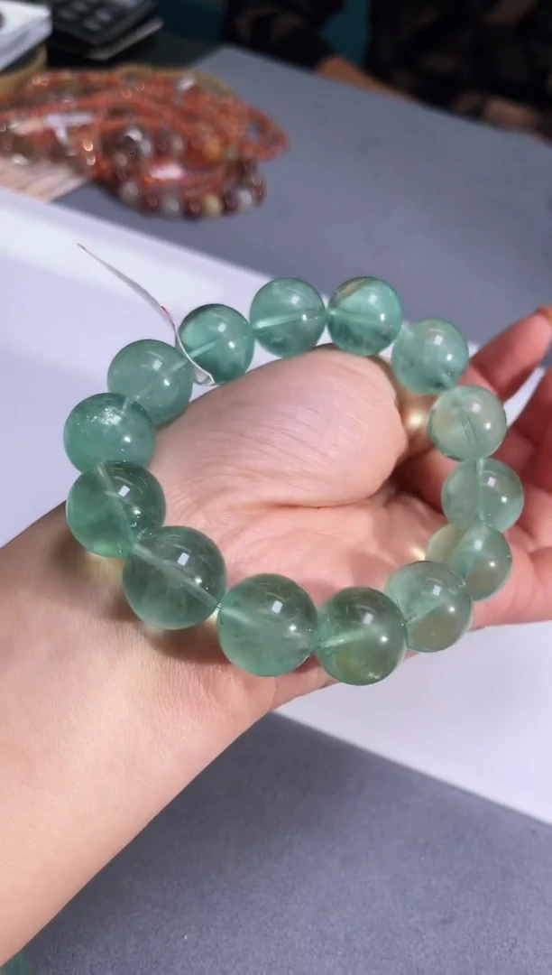 未镶嵌手串萤石15/645多样性发一件