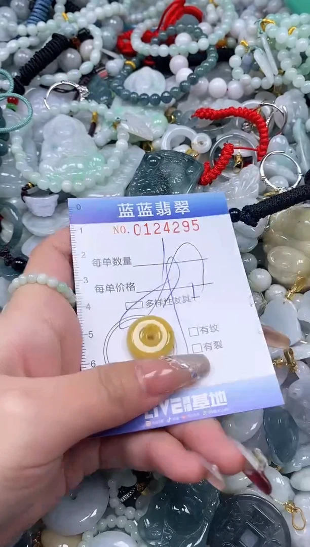 【闪购商品】翡翠颈饰未镶嵌闪购0124295多样性发其一