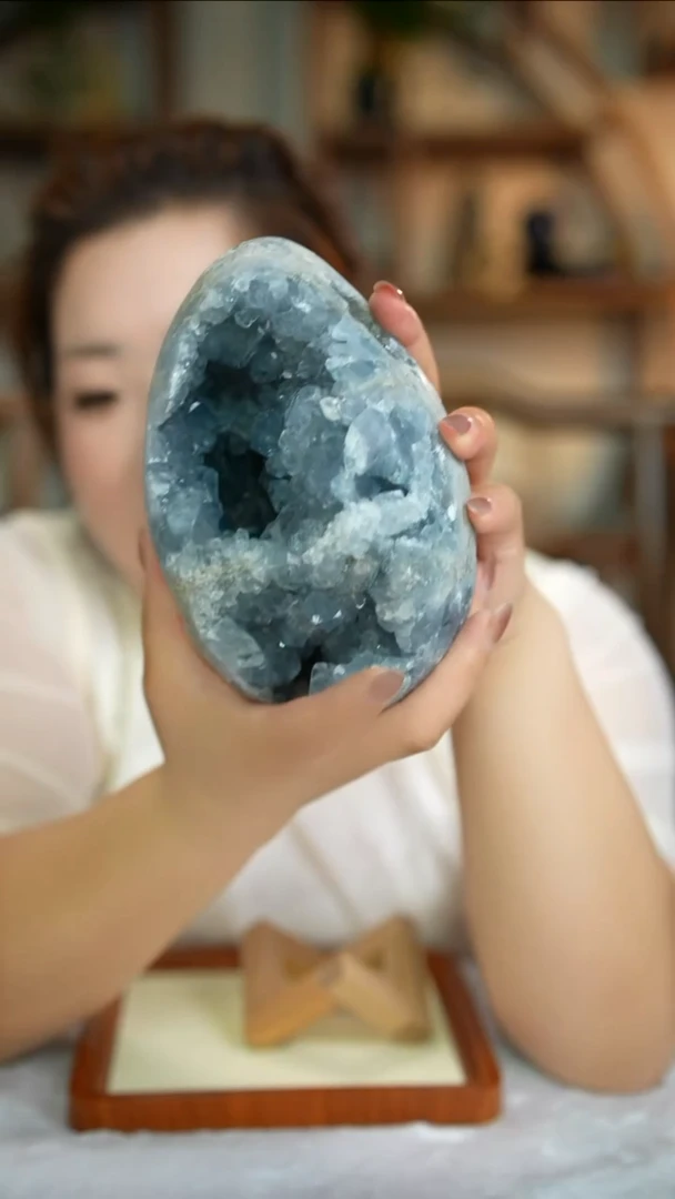 原石天青石未镶嵌天青石原石D10