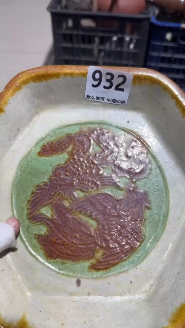 瓷片大*车亿容工艺品932