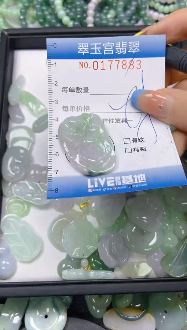 翡翠未镶嵌颈饰闪购0177883
