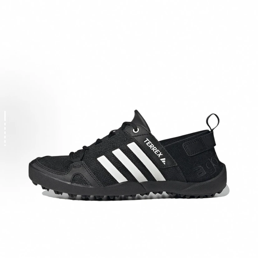 adidas男女同款时尚黑色复古低帮休闲鞋HP8636