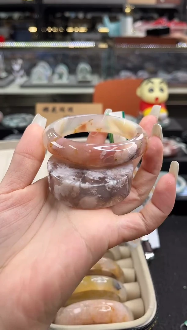 未镶嵌手镯石英质玉56圈口 （赠品镯心）3567253