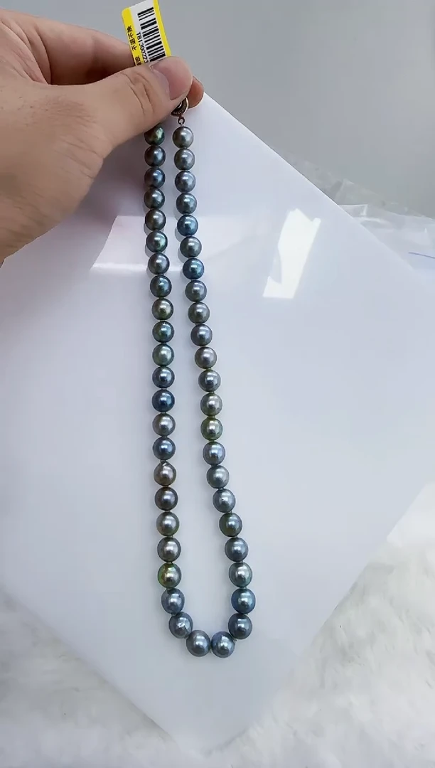 未镶嵌海水珍珠DA珍珠串链8-9 t813