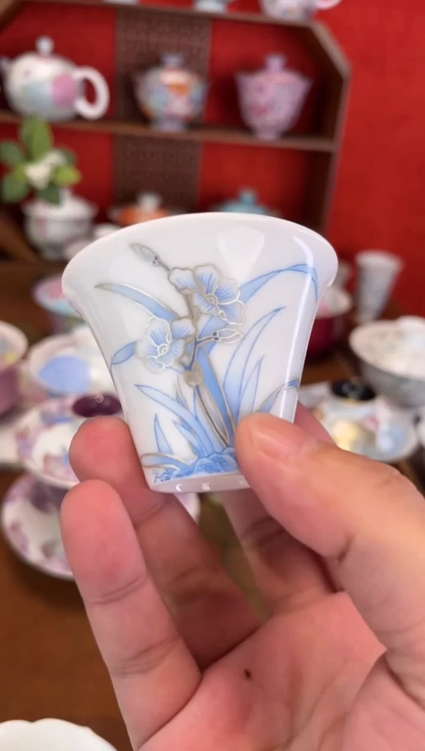 景德镇纯手绘陶瓷茶具