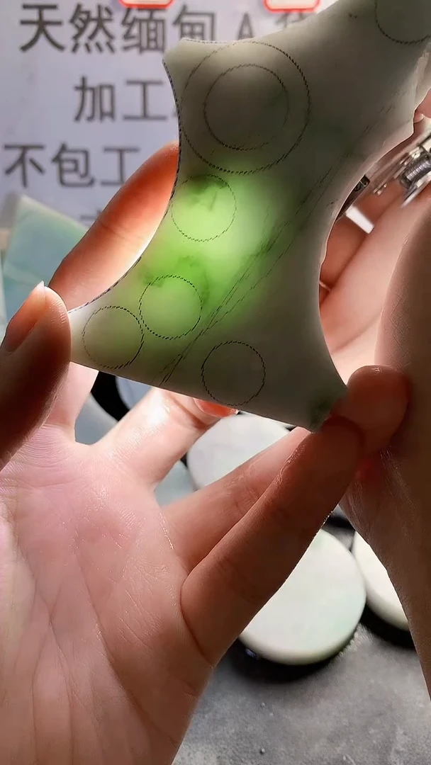 未镶嵌裸石翡翠天然缅甸翡翠A货FC251