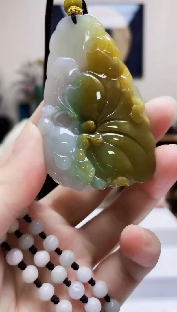 未镶嵌定制翡翠吊坠55