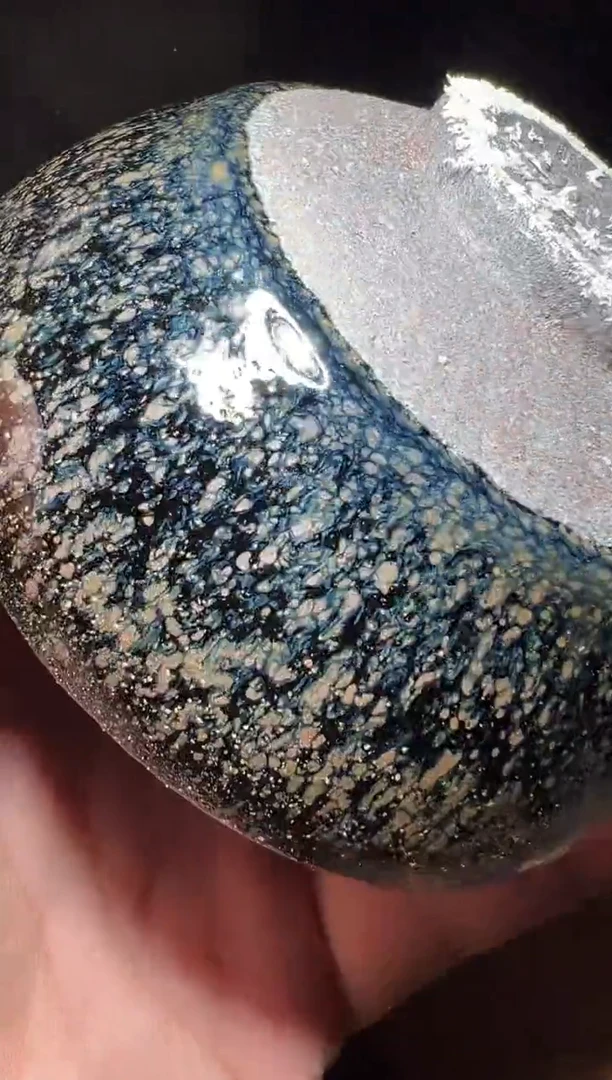 茶盏3素雨柴窑开窑现场360