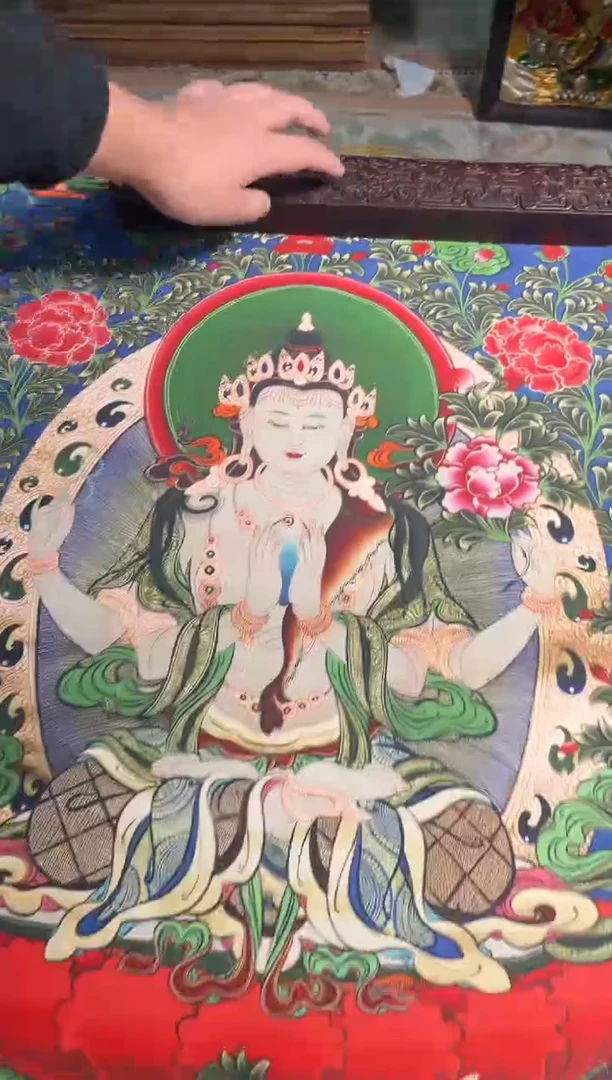 卷轴画东东唐卡tk16