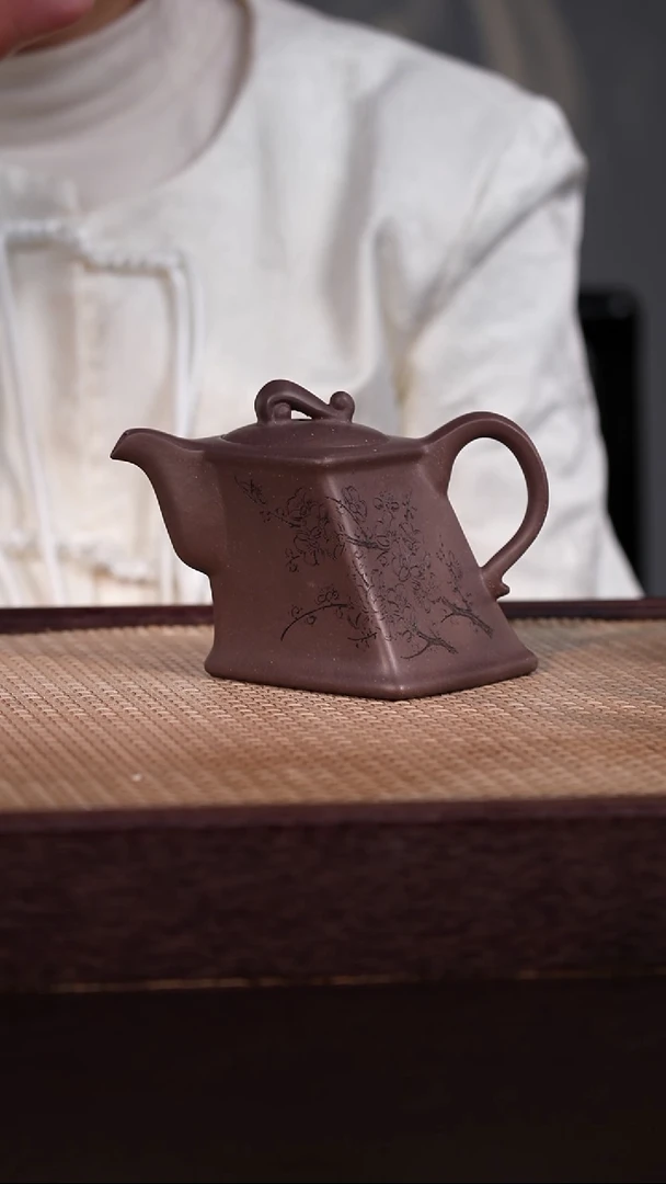 茶壶紫砂天青泥 280cc