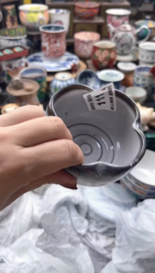 瓷片琉*111号九姑娘工艺品瓷器