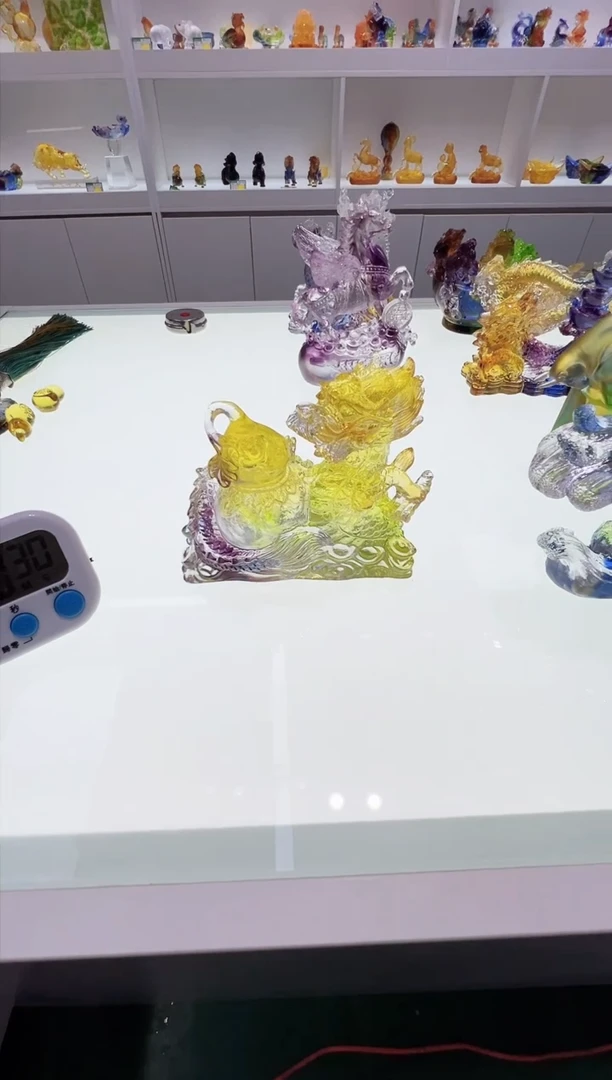 【闪购商品】泥塑古法琉璃葫芦摆件