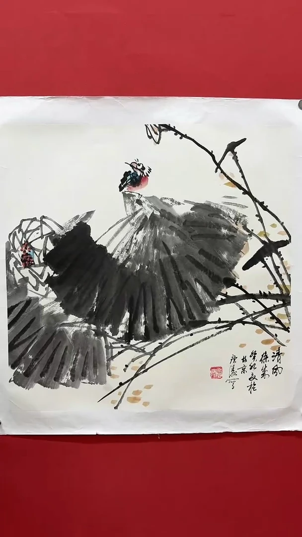 国画手绘原稿-徐庐陵-4平尺